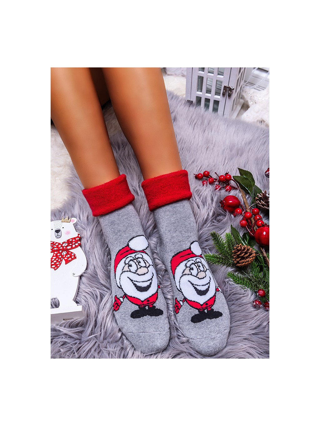 Dámske vianočné ponožky 2020P26